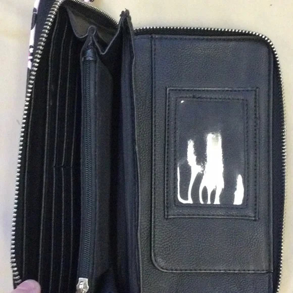 Betsey Johnson Pink Leopard Print Clutch Wristlet - Picture 3 of 5